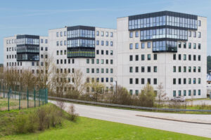 Drei neue „Small Business Tower“ mit Thermowand-Gebäudehüllen auf dem Projectcampus bei Heimsheim