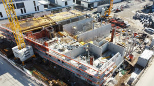 Hochwertiger Betonrohbau