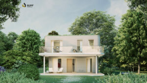 Tiny House aus dem Gebäudedrucker