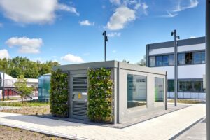 Trafostation aus Carbonbeton