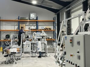 Musterhaus mit recycelten Baustoffen