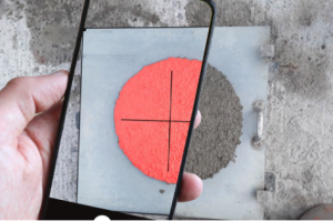 Frischbetonprüfung mit dem Smartphone